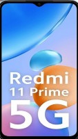 REDMI 11 Prime 5G (Chrome Silver, 128 GB)(6 GB RAM)