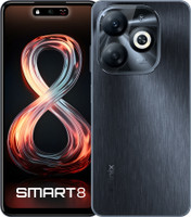 Infinix SMART 8 (Timber Black, 128 GB)(8 GB RAM)