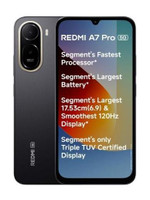 REDMI A7 Pro 5G (Black, 128 GB)(4 GB RAM)