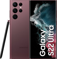 SAMSUNG Galaxy S22 Ultra 5G (Burgundy, 256 GB)(12 GB RAM)
