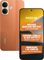 POCO X8 5G (Fiery Orange, 128 GB) (6 GB RAM) Flipkart Deal