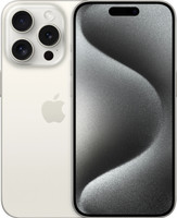 Apple iPhone 15 Pro (White Titanium, 1 TB)