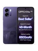 OPPO K14x 5G (Prism Violet, 64 GB)(4 GB RAM)