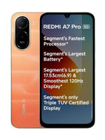 REDMI A7 Pro 5G (Sunset Orange, 128 GB)(4 GB RAM)