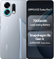 OPPO K13 Turbo Pro 5G (Silver Knight, 256 GB)(8 GB RAM)