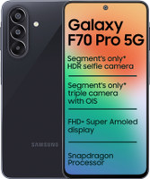 Samsung Galaxy F70 Pro 5G (Alpha Black, 128 GB)(8 GB RAM)