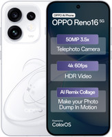 OPPO Reno16 5G (Starry White, 256 GB) (8 GB RAM) Flipkart Deal