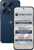 MOTOROLA edge 70 pro (Tailored Fabric - PANTONE Titan (Blue), 256 GB)(12 GB RAM)