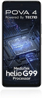 Tecno POVA 4 (Uranolith Grey, 128 GB)(8 GB RAM)