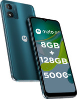 MOTOROLA e13 (Aurora Green, 128 GB)(8 GB RAM)