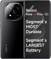 REDMI Note 14 Pro+ 5G (Titan Black, 128 GB)(8 GB RAM)