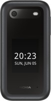 Nokia 2660 Flip 4G Volte Black keypad Mobile with Dual Sim & Screen, MP3 Player(Black)
