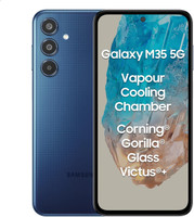SAMSUNG Galaxy M35 5G (Moonlight Blue, 256 GB)(8 GB RAM)
