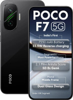 POCO F7 5G (Phantom Black, 256 GB)(12 GB RAM)