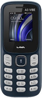 LAVA A3 Vibe DS Keypad Mobile| 1750 mAh Battery|Expandable Storage 32GB(DARK BLUE GREY)
