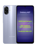 Samsung Galaxy A07 LTE (Light Violet, 64 GB)(4 GB RAM)