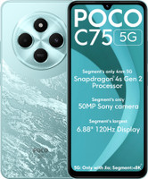 POCO C75 5G (Aqua Bliss, 64 GB)(4 GB RAM)