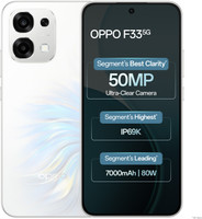 OPPO F33 5G (Pearl White, 256 GB)(8 GB RAM)