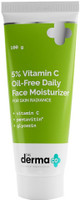 The Derma Co 5% Vitamin C Oil-Free Daily Face Moisturizer for Skin Radiance(100 g)