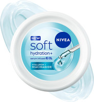 NIVEA Soft Gel Face Moisturizer, Hyaluron & Niacinamide, Face Cream, 100Hr Hydration(200 ml)