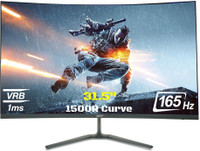 Acer 80.01 cm (32 inch) Curved Full HD LED Backlit VA Panel Gaming Monitor (ED320QR)(Response Time: 1 ms, 165 Hz Refresh Rate)