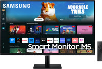 Samsung Smart Monitor M5 81.28 cm (32 inch) Full HD VA Panel Monitor (SMART LS32DM500EWXXL)(Response Time: 4 ms, 60 Hz Refresh Rate)