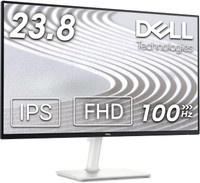 DELL S-SERIES 2024 MODEL 60.96 cm (24 inch) Full HD LED Backlit IPS Panel Monitor (S2425H- 99% sRGB, Built-In 5 W Dual Speakers, 2xHDMI -Silver)(Frameless, Response Time: 4 ms, 100 Hz Refresh Rate)