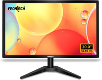 Frontech - 50.8 cm (20 inch) HD LED Backlit VA Panel Monitor (MON-0074)(Adaptive Sync, Response Time: 3 ms, 60 Hz Refresh Rate)
