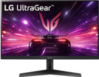 LG ULTRAGEAR GAMING 24GS60F 60.96 cm (24 inch) Full HD LED Backlit IPS Panel Gaming Monitor (HDMI & DISPLAY PORT, HDR 10, NVIDIA G-SYNC COMPATIBLE- 24GS60F-B)(AMD Free Sync, Response Time: 1 ms, 180 Hz Refresh Rate)