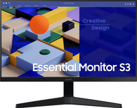 SAMSUNG 60.96 cm (24 inch) Full HD LED Backlit IPS Panel with 3-Sided Borderless Display, Game & Free Sync Mode, Eye Saver Mode & Flicker Free Monitor (LS24C310EAWXXL)(AMD Free Sync, Response Time: 5 ms, 75 Hz Refresh Rate)