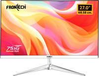 Frontech 68.58 cm (27 inch) Full HD LED Backlit IPS Panel Monitor (MON-0086)(Adaptive Sync, Response Time: 3 ms, 75 Hz Refresh Rate)