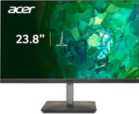Acer Vero Series 60.45 cm (24 inch) Full HD LED Backlit IPS Panel with Colorful Patterned Back Mood light, Dual Glass Design, Flicker Free, Tilt-able Stand, 2X2W Inbuilt Speakers, Eco Display, Ultra thin Monitor (RS242Y)(Frameless, AMD Free Sync, Response Time: 1 ms, 100 Hz Refresh Rate)