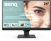 BenQ GW2490 60.96 cm (24 inch) Full HD LED Backlit IPS Panel 99% sRGB, Eye-careU, Dual HDMI, Display Port, Bezel-Less, Eyesafe, VESA MediaSync, Brightness Intelligence, Low Blue Light, Speakers 2Wx2, VESA Wall mountable Monitor (GW2490)(Response Time: 5 ms, 100 Hz Refresh Rate)