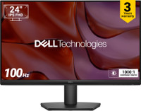DELL SE-Series 60.96 cm (24 inch) Full HD LED Backlit IPS Panel with Contrast 1,000:1, Tilt Adjustment, 1x HDMI, 1xVGA, 3 Years Warranty, TUV Rheinland 3-star Eye Comfort, Ultra-Thin Bezel Monitor (SE2425HM)(Response Time: 5 ms, 100 Hz Refresh Rate)