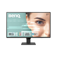 BenQ GW2790Q 68.58 cm (27 inch) Quad HD LED Backlit IPS Panel with 99% sRGB, 1500:1 CR, Eye-careU, Dual HDMI, Display Port, Bezel-Less, VESA MediaSync, B.I., Low Blue Light+, Inbuilt Speakers, VESA Wall mountable Monitor (GW2790Q)(Response Time: 5 ms, 100 Hz Refresh Rate)