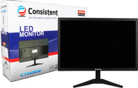 Consistent 46.99 cm (19 inch) HD TN Panel Monitor (CTM1902)(Response Time: 5 ms, 60 Hz Refresh Rate)