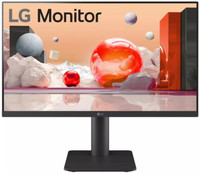 LG FHD 63.5 cm (25 inch) Full HD IPS Panel with Height Adjustable Stand, Flicker Safe, Eye Comfort, Dynamic Action Sync, Black Stabilizer, Built-in Speakers -Black Monitor (25MS550-BB.ATRRJVN)(Response Time: 5 ms, 100 Hz Refresh Rate)
