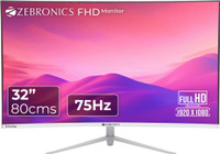 ZEBRONICS 81.28 cm (32 inch) Curved Full HD VA Panel Wall Mountable Monitor (ZEB -AC32FHD LED)(Response Time: 8 ms, 75 Hz Refresh Rate)