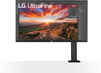 LG ULTRAFINE 32UN880K WITH USB TYPE-C 80.01 cm (32 inch) 4K Ultra HD LED Backlit IPS Panel Monitor (Ultrafine Display Ergo 32 inch 4K-UHD (3840 x 2160) HDR 10,(Black))(AMD Free Sync, Response Time: 5 ms, 60 Hz Refresh Rate)