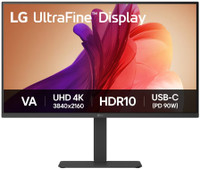 LG Ultrafine 80.01 cm (32 inch) 4K Ultra HD VA Panel 31.5'' UHD 4K (3840x2160) VA, DCI-P3 90% (Typ.) with HDR10, 3-side Narrow Bezel Design, USB Type-C (90W Power Delivery), LG Switch Monitor (32U720A-BA.ATRBMKL)(Dynamic Action Sync, Response Time: 4 ms, 60 Hz Refresh Rate)
