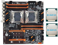 mytechvision X99 Motherboard(Black, Orange)
