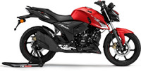 TVS Apache RTR 160 4V 1CH ABS variant Booking for Ex-Showroom Price(Racing Red)