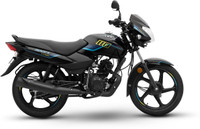 TVS SPORT Self Start (ES Plus) - Alloy Wheels Booking for Ex-Showroom Price(Black Neon)