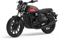 Jawa 42 FJ Booking for Ex-Showroom Price(Deep Black Matte-Red Clad-42)