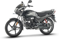 Hero New Passion+ Booking for Ex-Showroom Price(Black Heavy Grey)