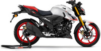 TVS Apache RTR 160 4V DC ABS USD variant Booking for Ex-Showroom Price(Pearl White)