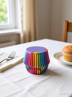 Granny N Nanny Paper Cupcake/Muffin Mould 100(Pack of 100)