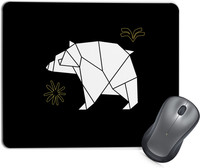 TrendoPrint MP75 Mouse Pad with Anti-Slip Rubber Base & Smooth Mouse Control Mousepad(Multicolor)