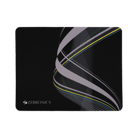 ZEBRONICS Zeb-MSP X1 Non Slip Base Mousepad(Black)