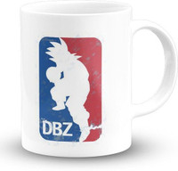 Vaasu Vasu_Dragon Ball z Printed White with Print | Goku Not War Funny Coffee Ceramic Coffee Mug(330 ml)